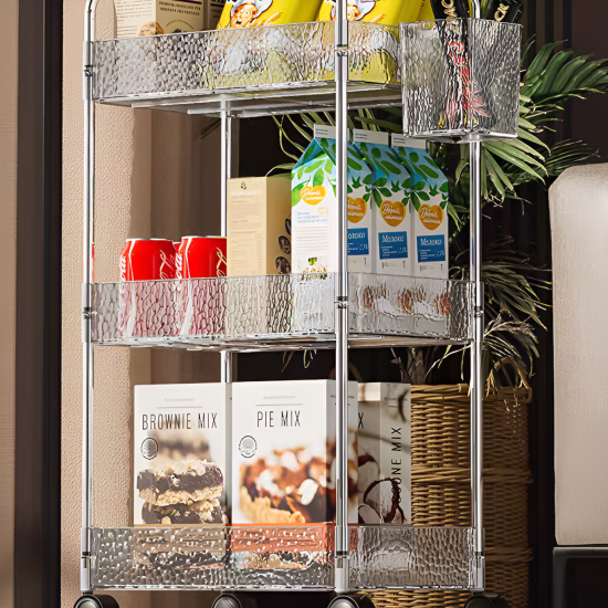 Plastic Trolley 4 Layers